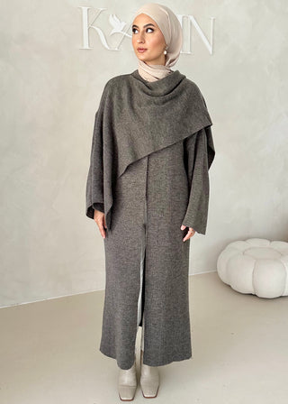 LONG Auréa Jacke mit Schal