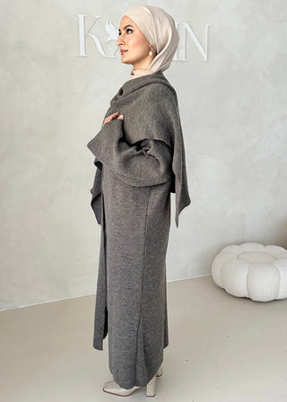 LONG Auréa Jacke mit Schal