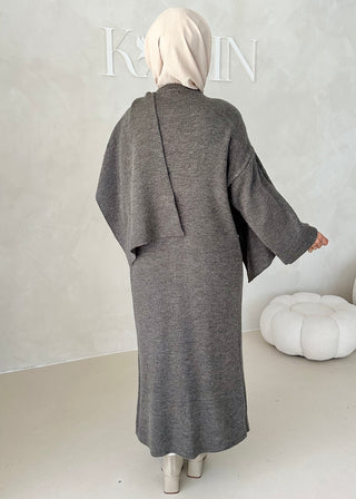 LONG Auréa Jacke mit Schal