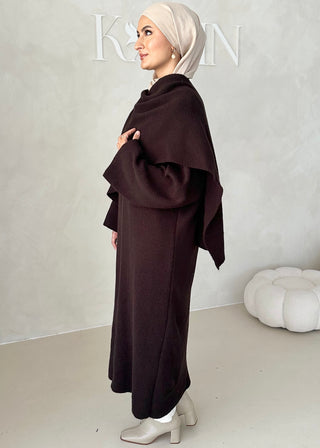 LONG Auréa Jacke mit Schal