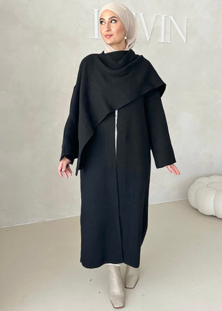 LONG Auréa Jacke mit Schal