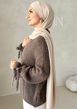 Juliet Pullover mit Schürdetail