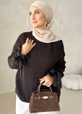 Juliet Pullover mit Schürdetail