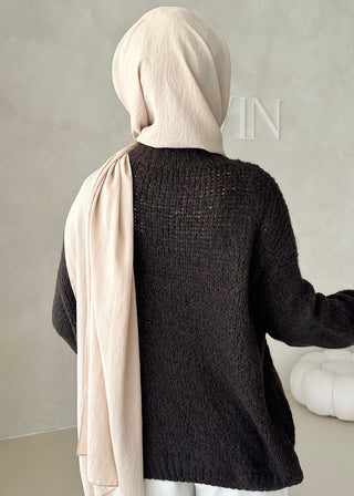 Juliet Pullover mit Schürdetail