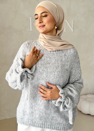 Juliet Pullover mit Schürdetail