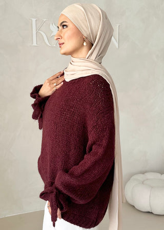 Juliet Pullover mit Schürdetail