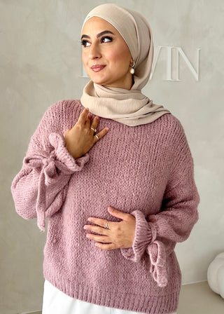 Juliet Pullover mit Schürdetail