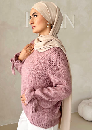 Juliet Pullover mit Schürdetail