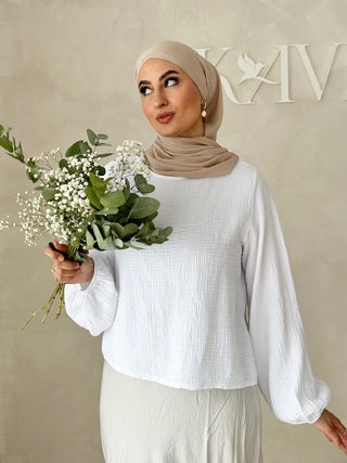 Musselin Bluse