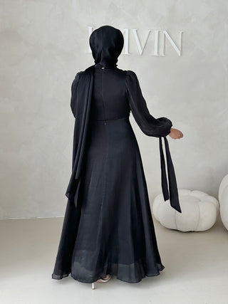 Layali Abendkleid (3-Bindetechniken)