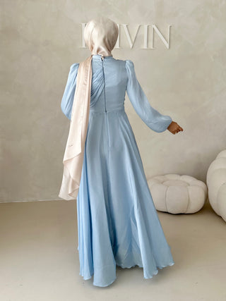 Eléa Abendkleid mit Strasssteinen