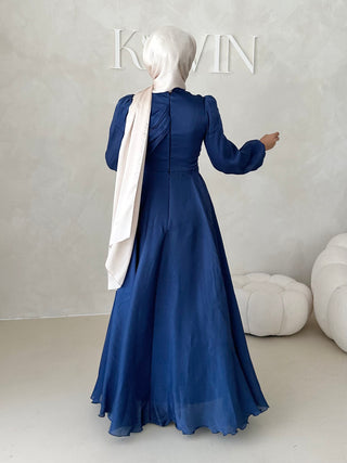 Eléa Abendkleid mit Strasssteinen