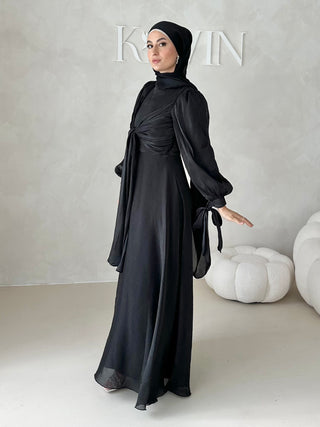 Layali Abendkleid (3-Bindetechniken)