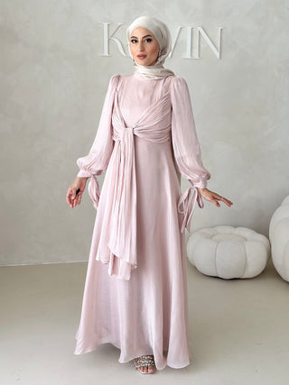 Layali Abendkleid (3-Bindetechniken)
