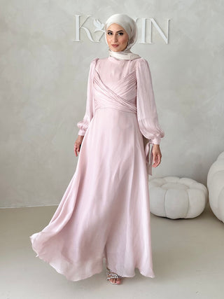Layali Abendkleid (3-Bindetechniken)