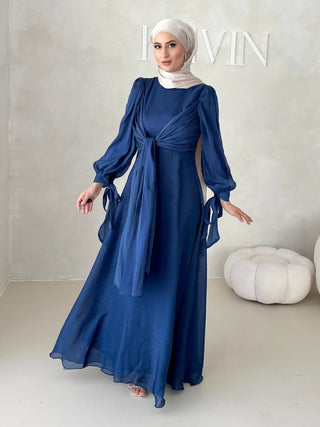 Layali Abendkleid (3-Bindetechniken)
