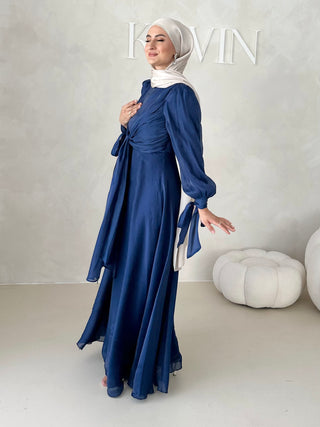 Layali Abendkleid (3-Bindetechniken)