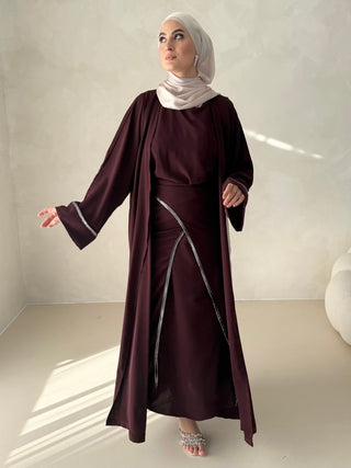 Hira Abaya Zweiteiler