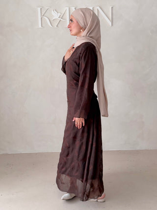 Leaf Maxikleid