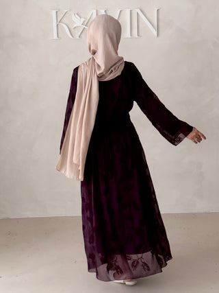 Leaf Maxikleid