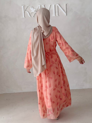 Leaf Maxikleid