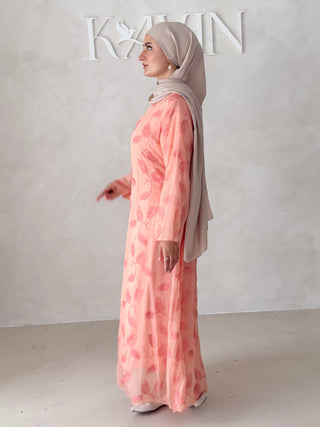 Leaf Maxikleid