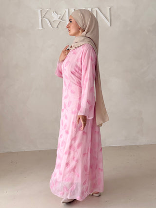 Leaf Maxikleid