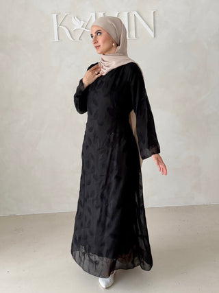 Leaf Maxikleid