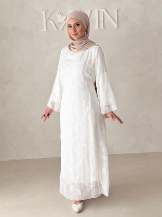 Leaf Maxikleid
