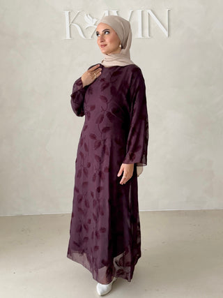 Leaf Maxikleid