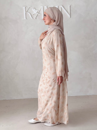 Leaf Maxikleid