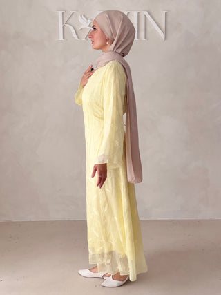 Leaf Maxikleid
