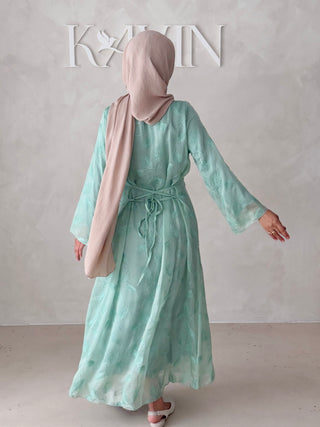 Leaf Maxikleid