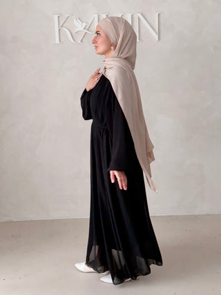Chiffon Maxikleid