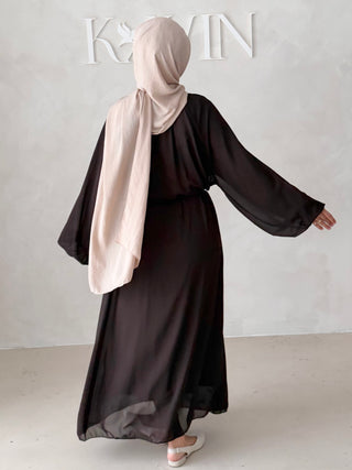 Chiffon Maxikleid