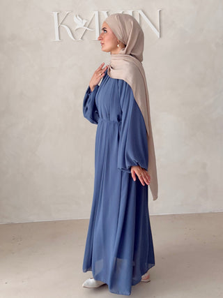 Chiffon Maxikleid