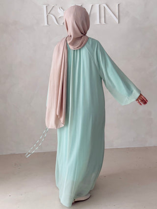 Chiffon Maxikleid