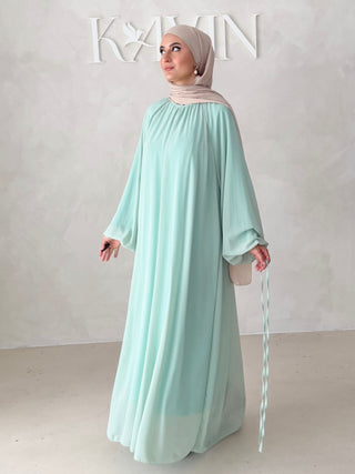 Chiffon Maxikleid