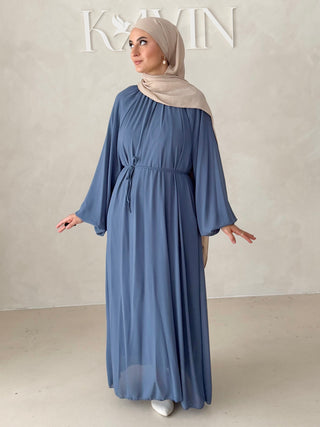 Chiffon Maxikleid