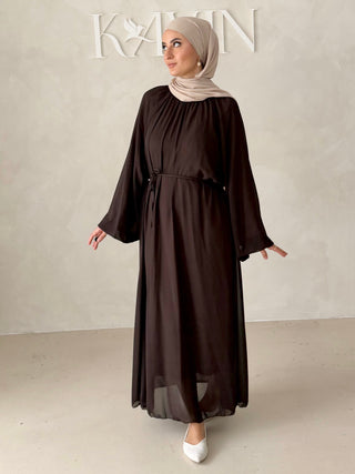 Chiffon Maxikleid