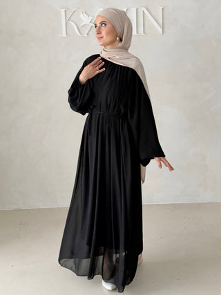 Chiffon Maxikleid