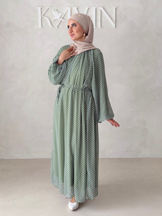Maxikleid MIT MINI Punkten
