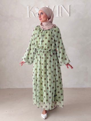Maxikleid MIT Punkten