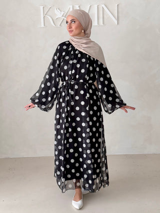 Maxikleid MIT Punkten