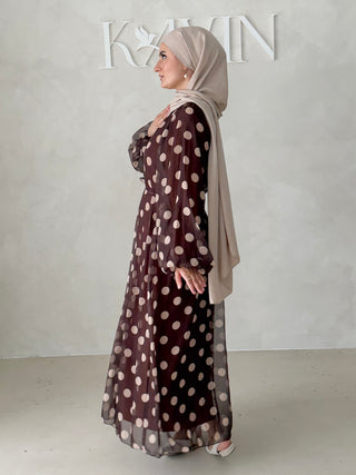 Maxikleid MIT Punkten