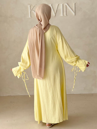 Schleifen Maxikleid