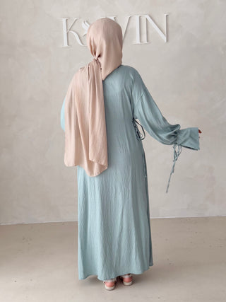 Schleifen Maxikleid