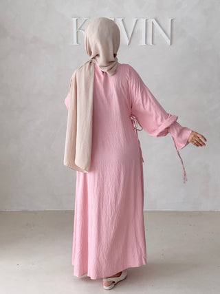 Schleifen Maxikleid