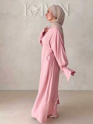 Schleifen Maxikleid