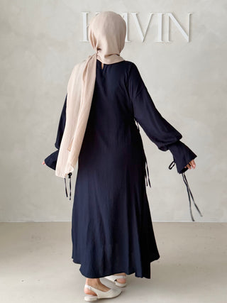 Schleifen Maxikleid
